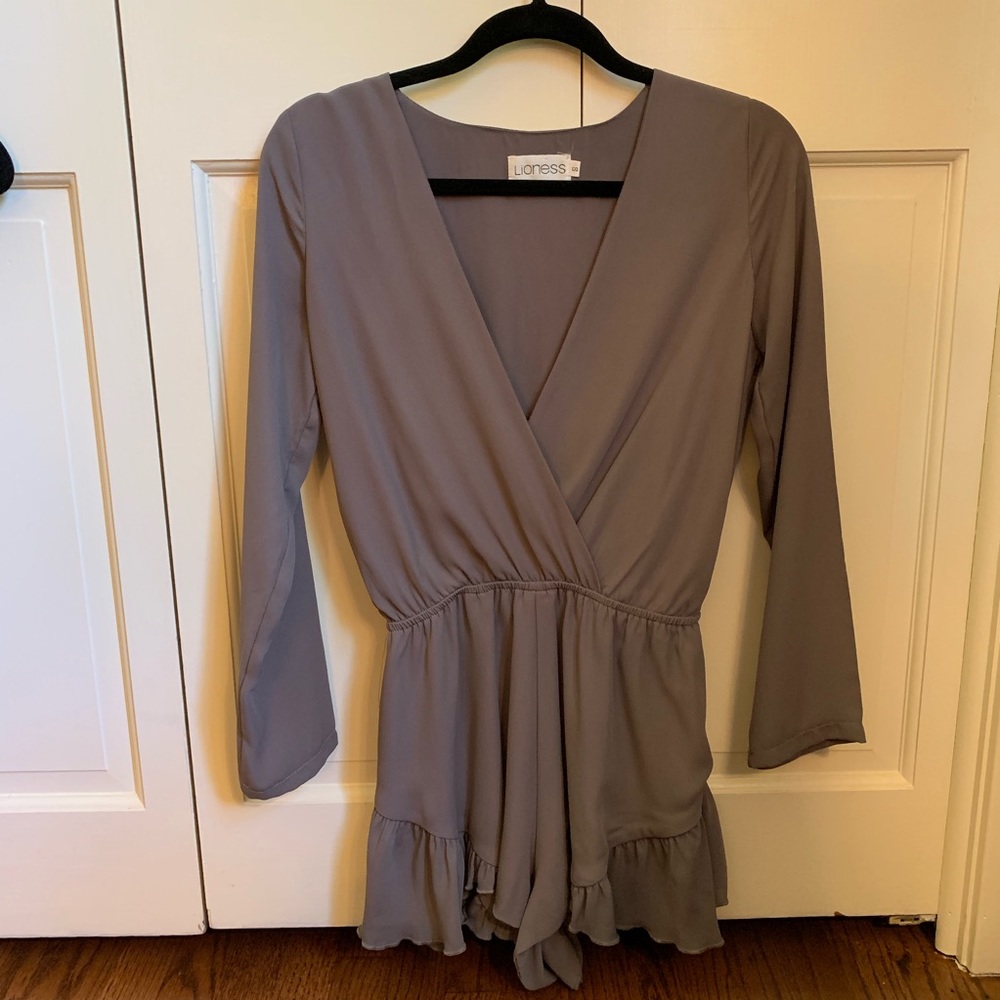 Grey romper